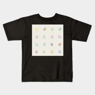 Easter Egg Pattern Kids T-Shirt